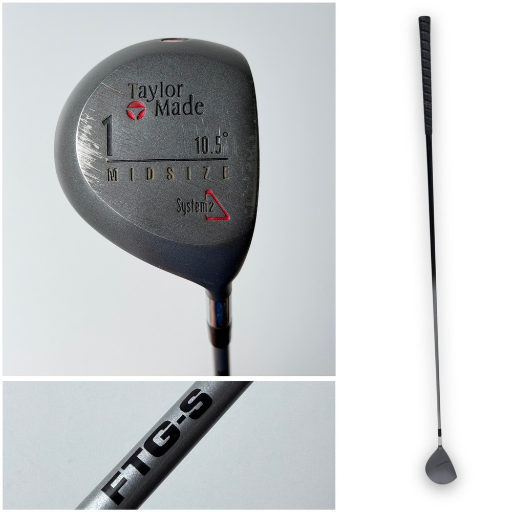 TaylorMade Midsize 1 Driver 10.5º Tour Preferred FTG-S FlexTwist Graphite